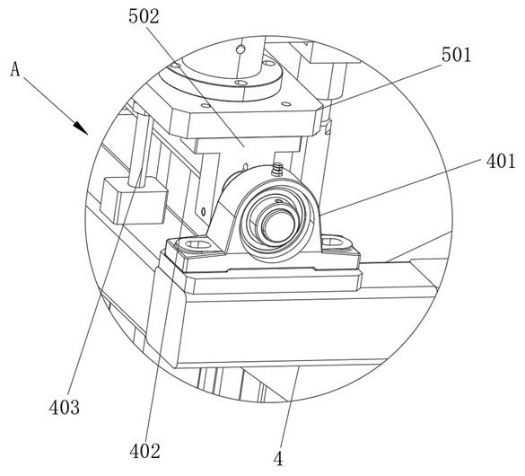 Rehabilitation nursing device for neck stiffness of cerebral palsy patient