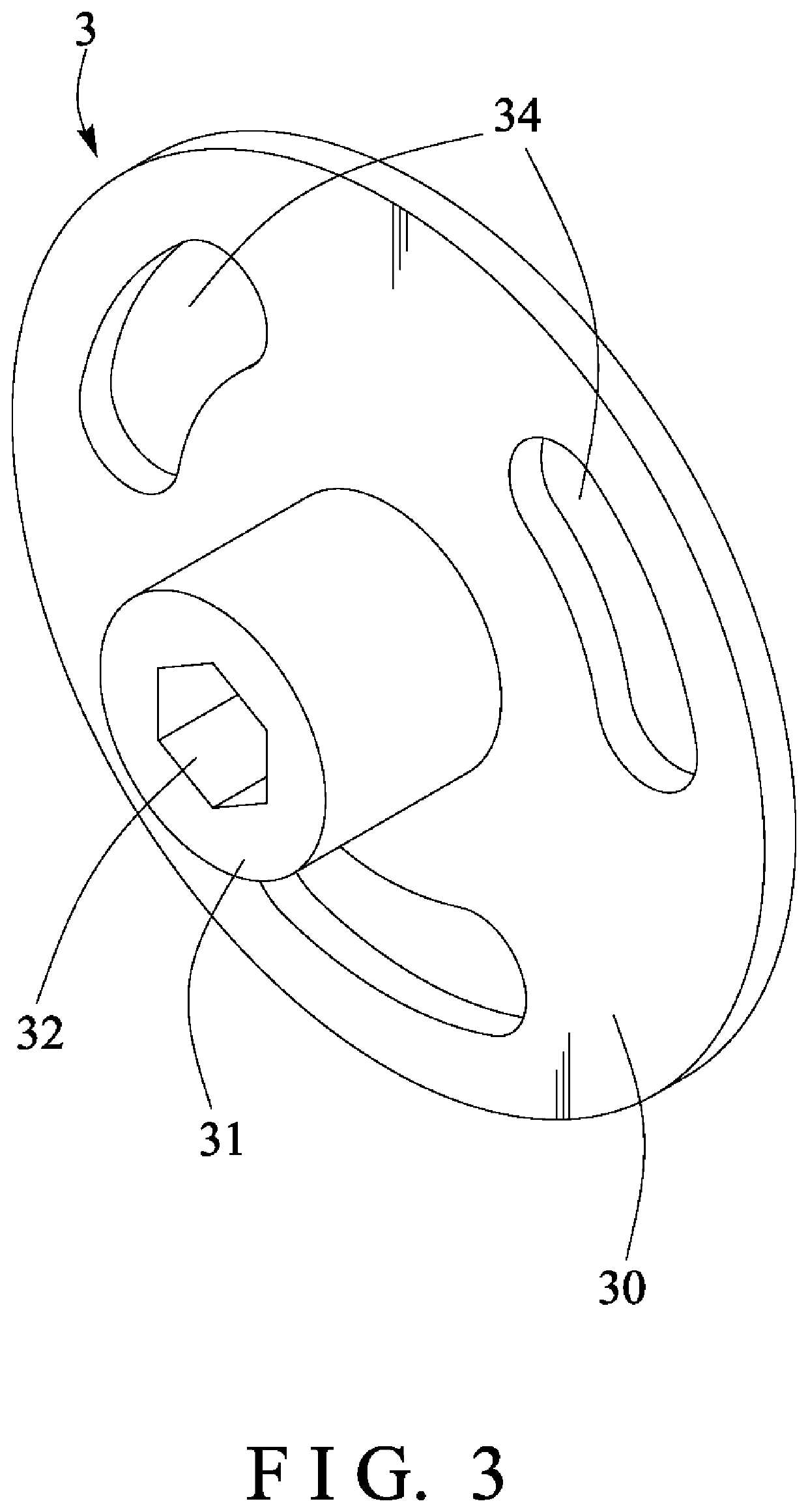 Clutch device for compressor