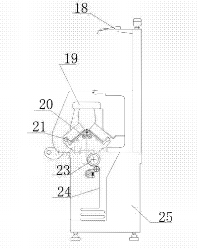 Direct-selected coarse-gauge automatic flat knitting machine