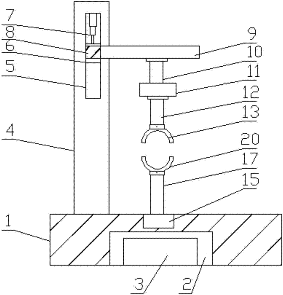 Home appliance refrigeration pipe connector positioning and welding clamp