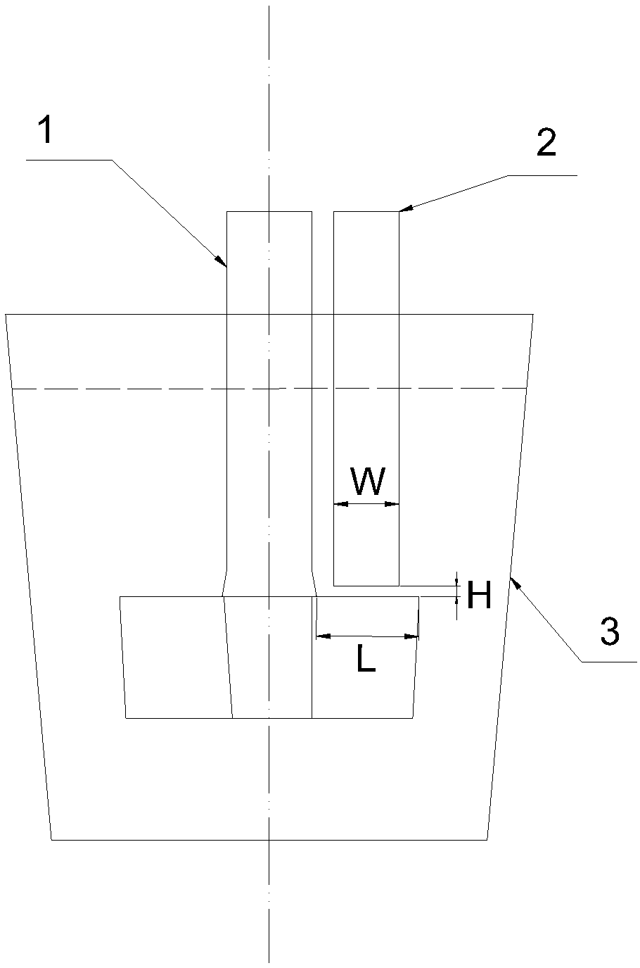 Mechanical stirring desulfurization method for desulfurization pretreatment of molten iron