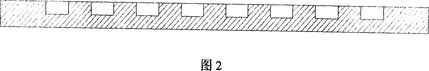 Mixed gradual conversion field of proton exchange membrane fuel cell