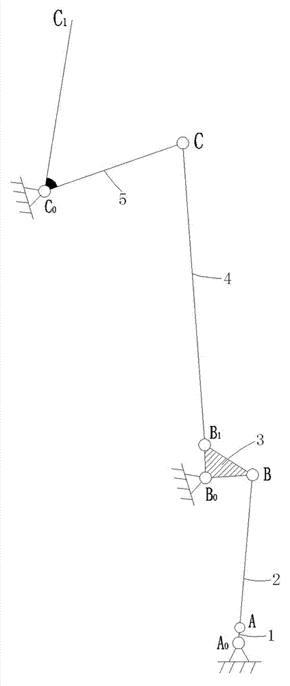 Needle pressing mechanism of hooked-needle warp knitting machine