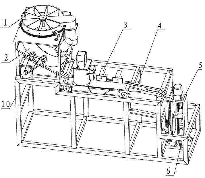 Strip metal auto-screening and integrated feeding device