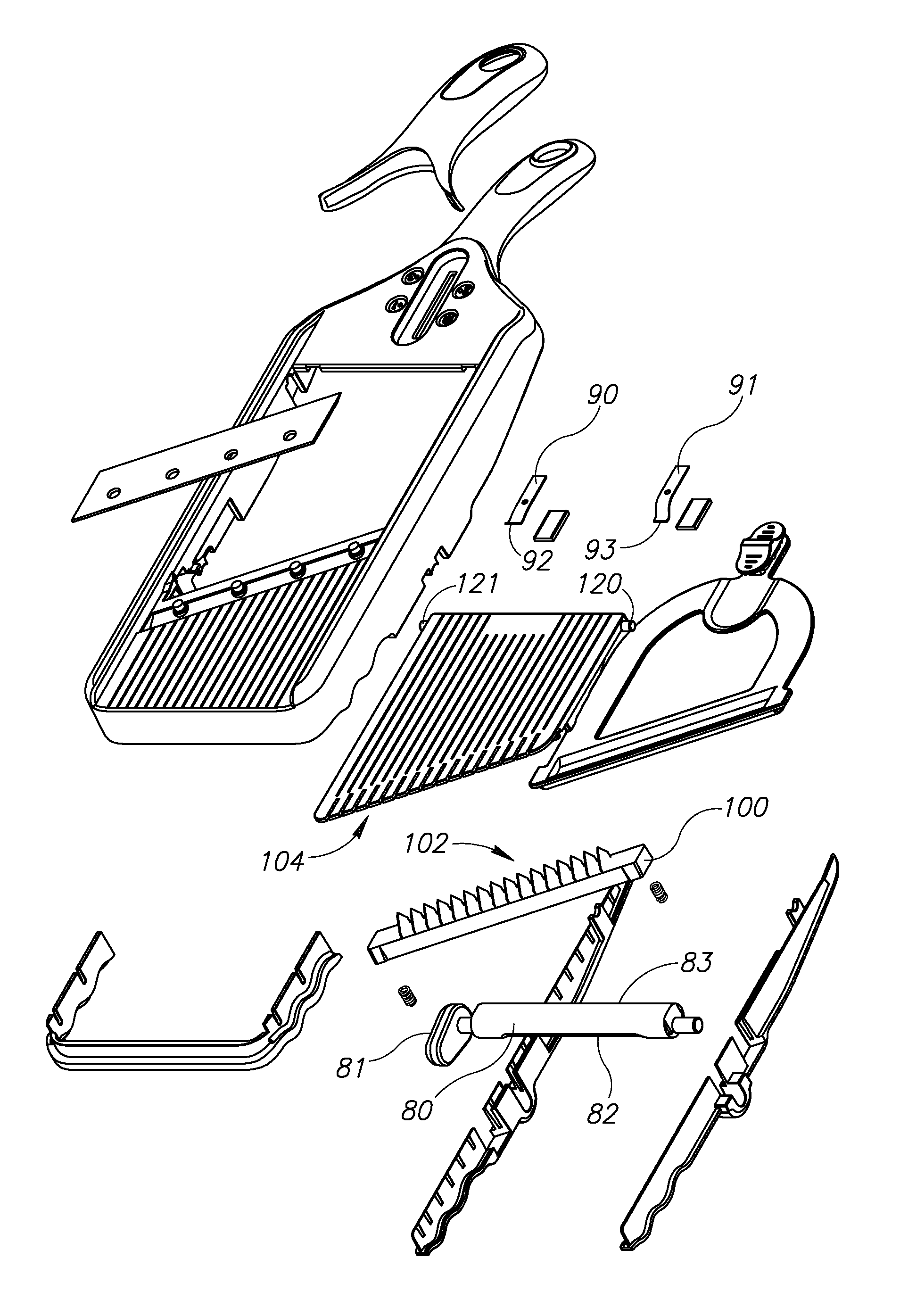 Hand held slicer