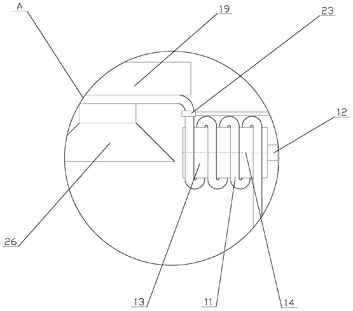 Automatic water spraying and extinguishing system with accurate spraying function