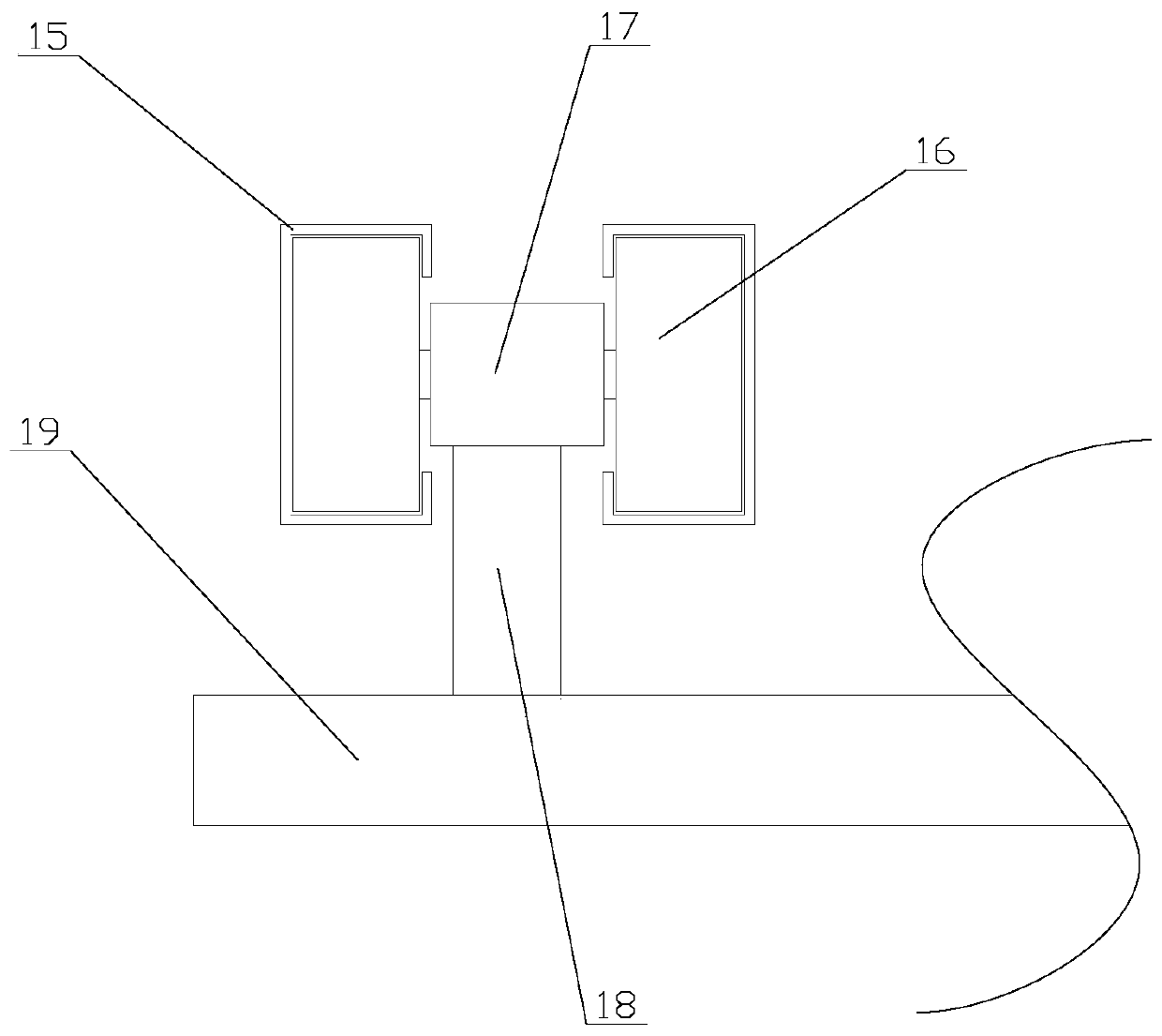 Automatic water spraying and extinguishing system with accurate spraying function