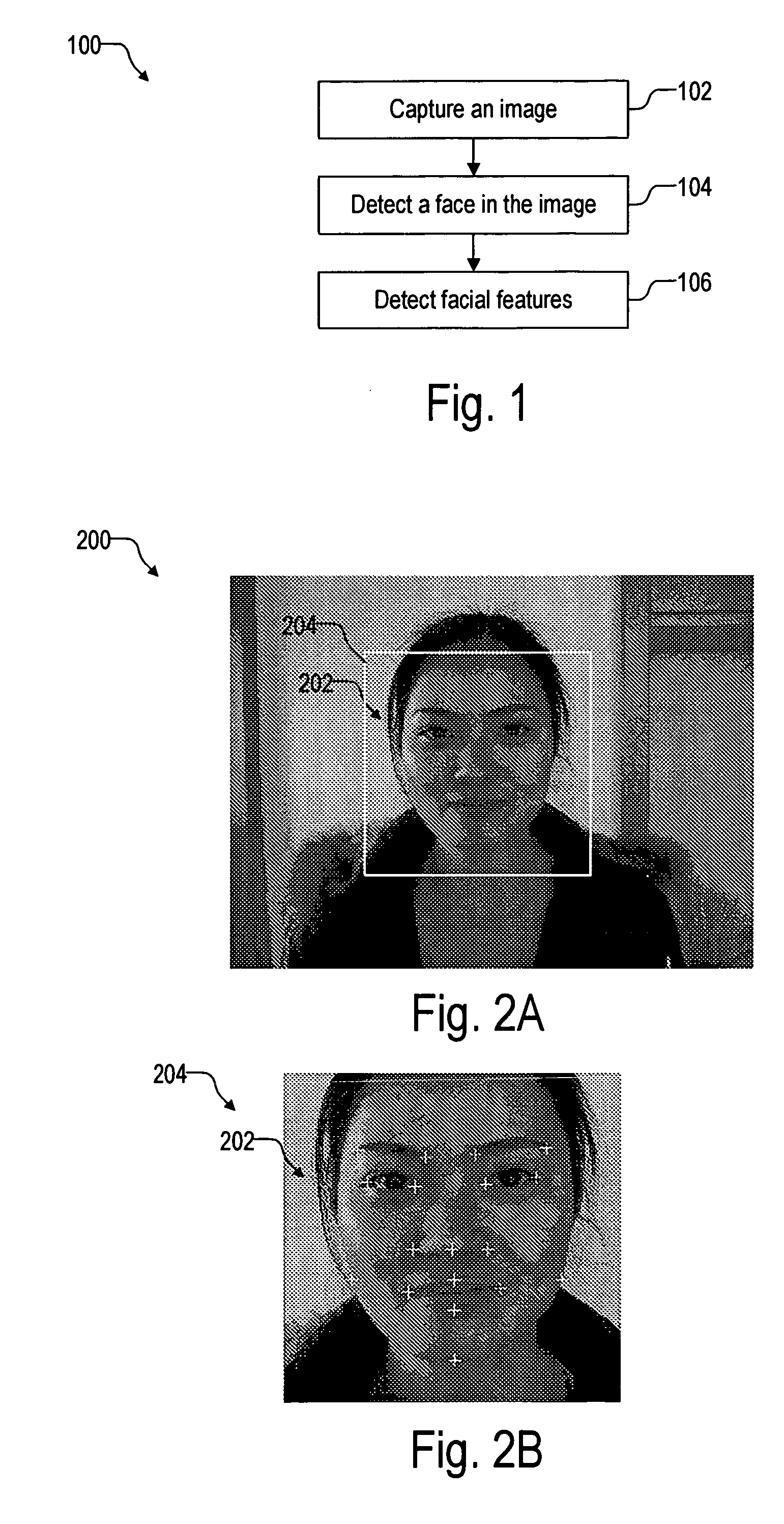 Facial feature detection on mobile devices