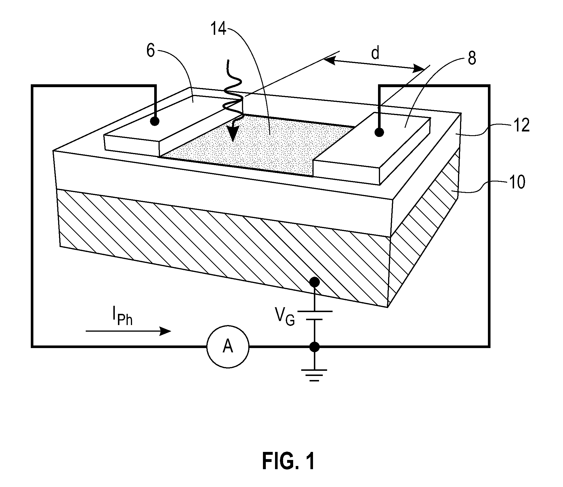 Single and few-layer graphene based photodetecting devices