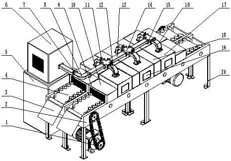 Dual-belt type microwave quick sterilizing device