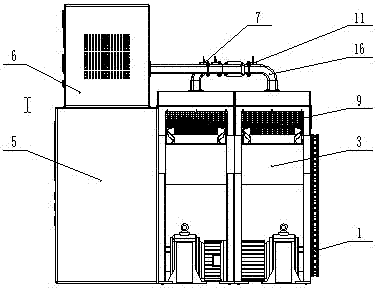 Dual-belt type microwave quick sterilizing device