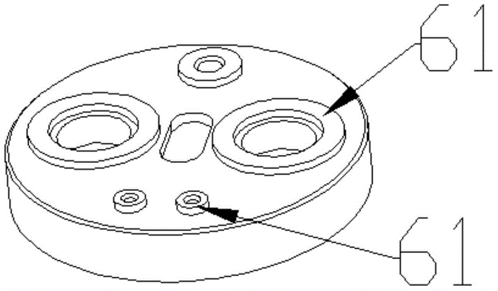 Sealing structure of DC contactor