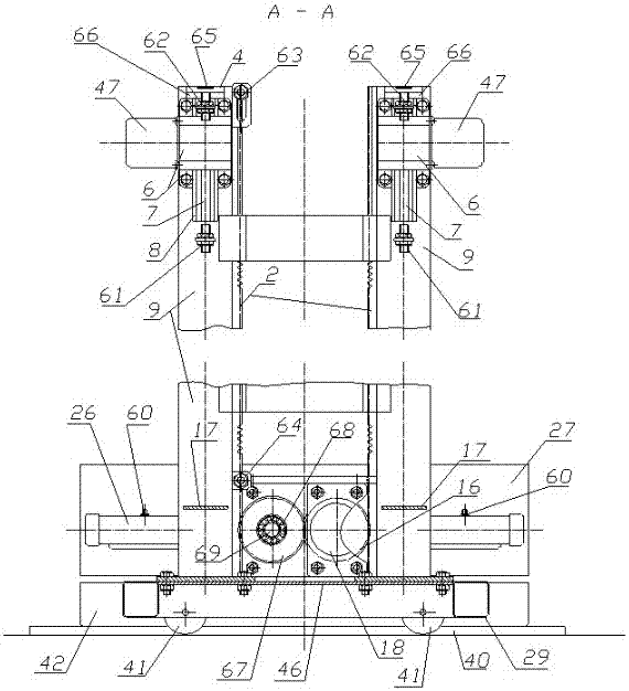 An automatic plaster spraying and plastering machine system for walls and ceilings and its control method