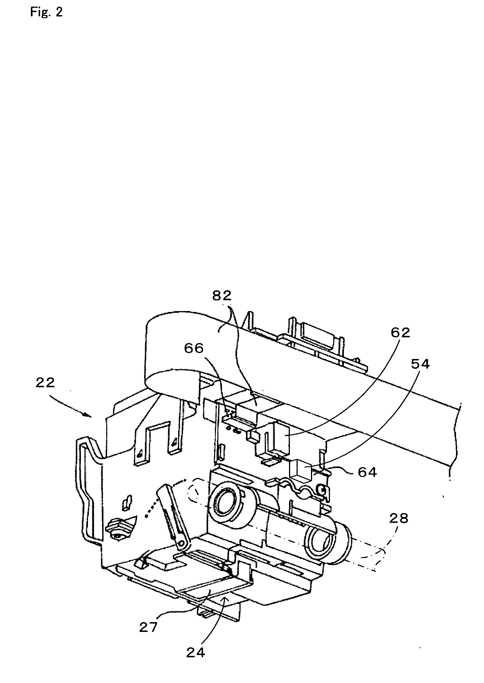 Ink jet recording apparatus, nozzle inspection method and program thereof