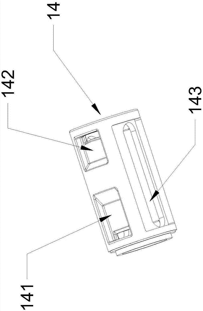 Shake and de-bubble structure and ultrasonic liquid concentrate test device