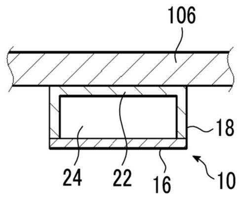 Sound dampening member for electric-powered vehicles