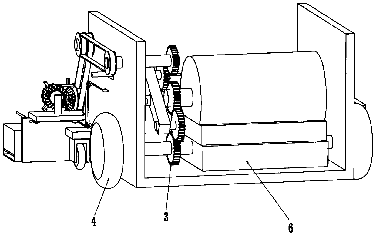 Push shovel-type salt pan sea salt collecting device