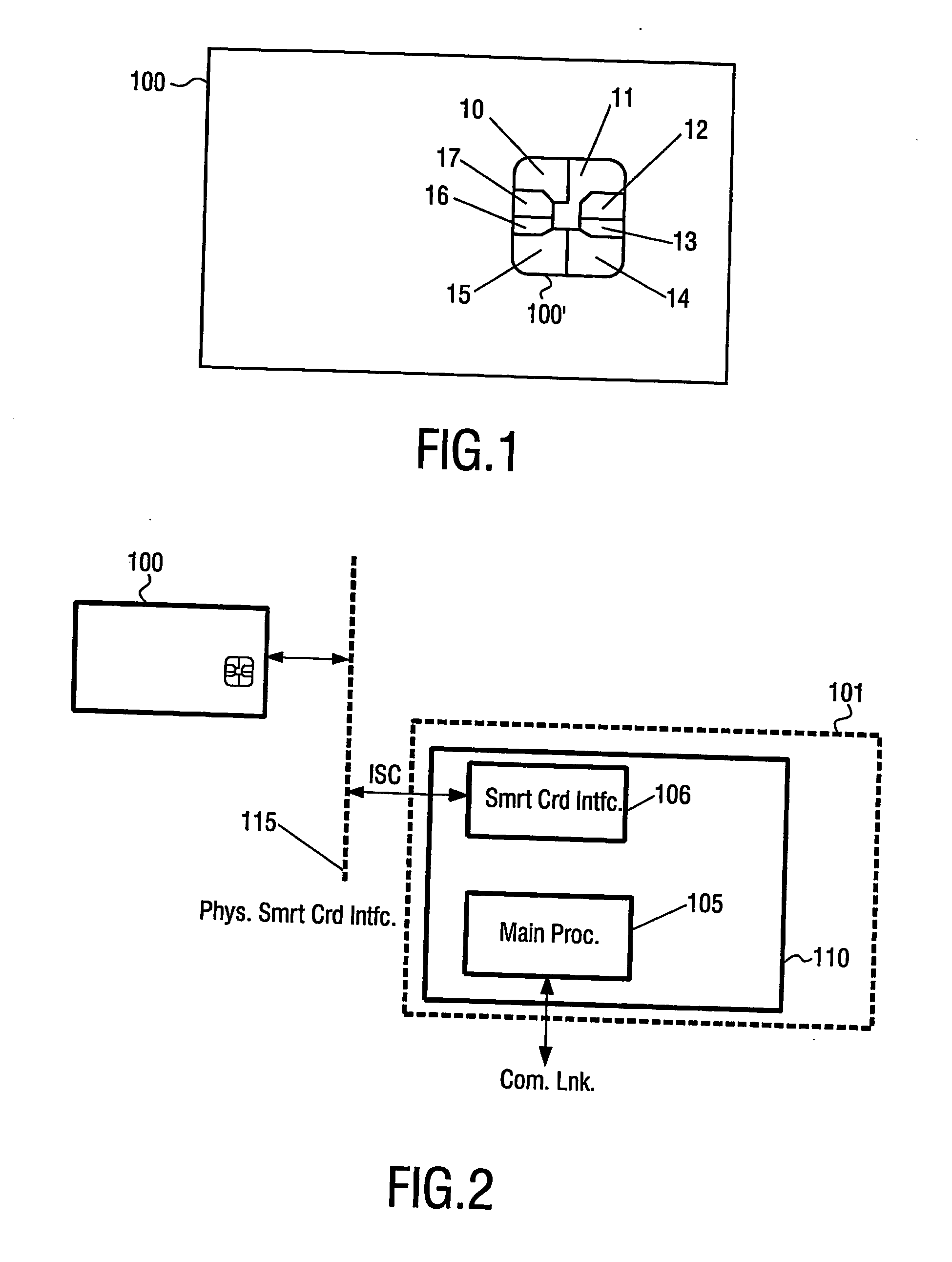 Detection of tampering of a smart card interface