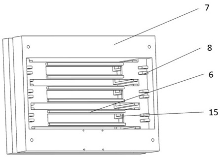 Electromagnetic adsorption type ultrasonic flaw detection robot