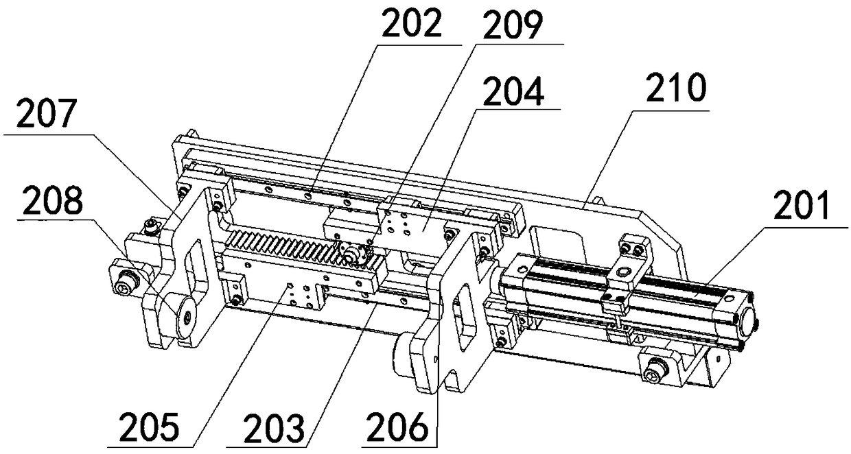 Automatic identifying and detecting operation line for refractory bricks