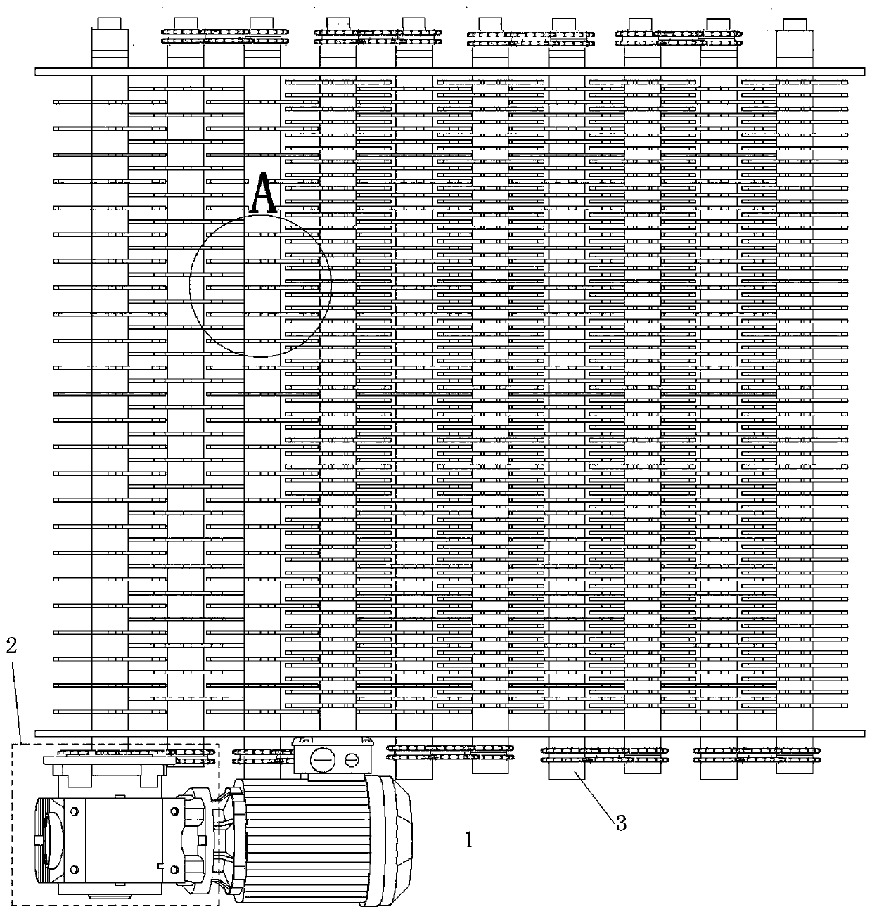 Screening device based on tobacco shred length control of thin cigarette