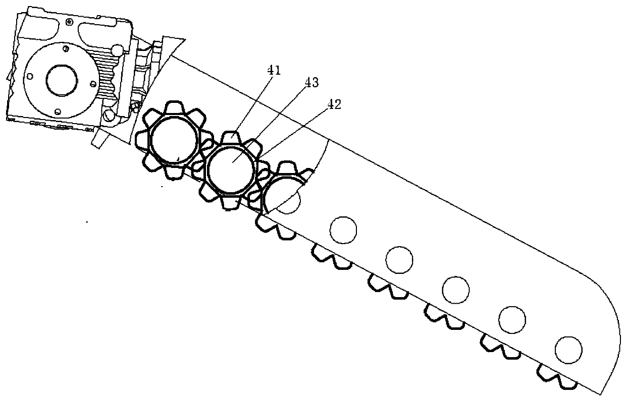 Screening device based on tobacco shred length control of thin cigarette