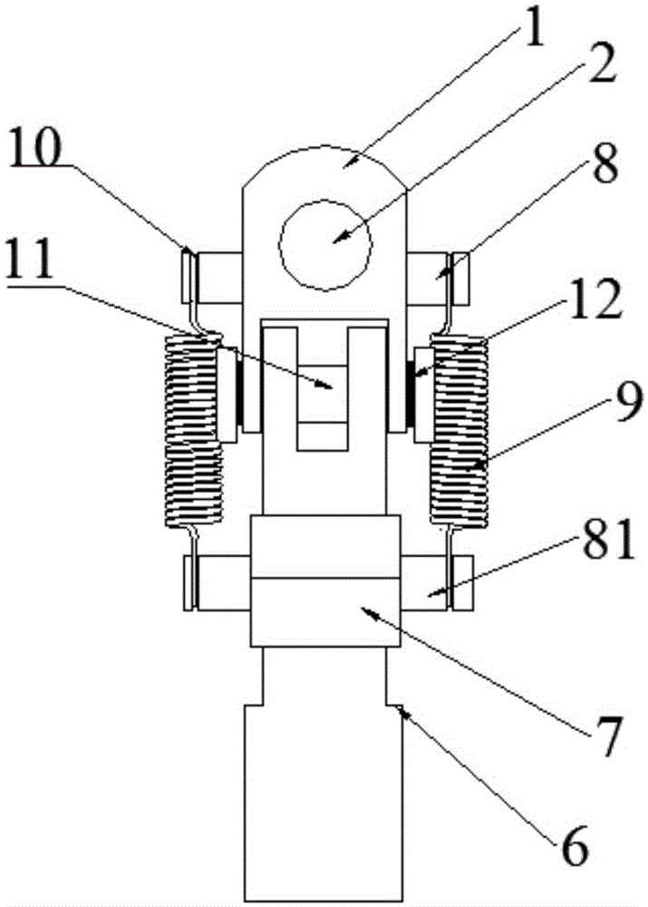 Cast-molded lifting hook