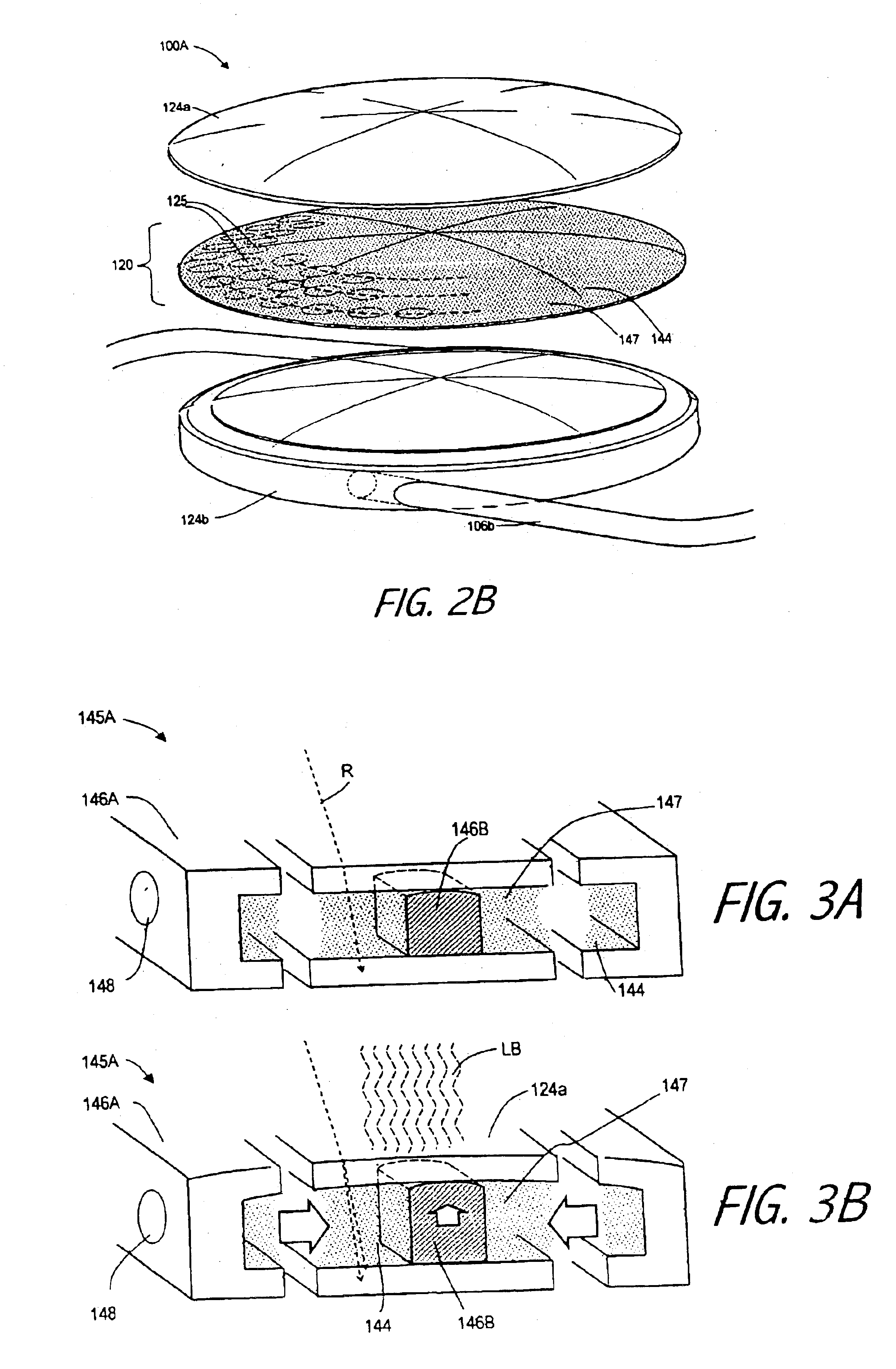 Adaptive optic lens and method of making