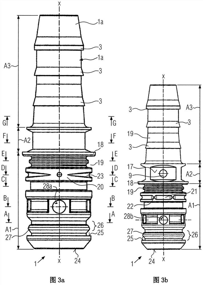 Plastic plug connector and manufacturing method thereof