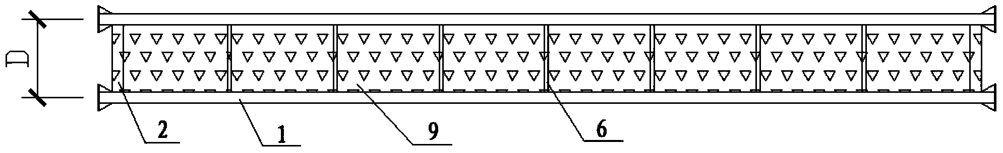 Light hanging basket applicable to bridge detection and maintenance operations