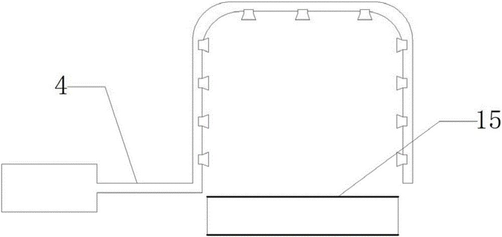 Automatic conveying device for beverages in vending machine