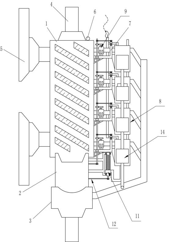 A sewage treatment equipment for environmental protection