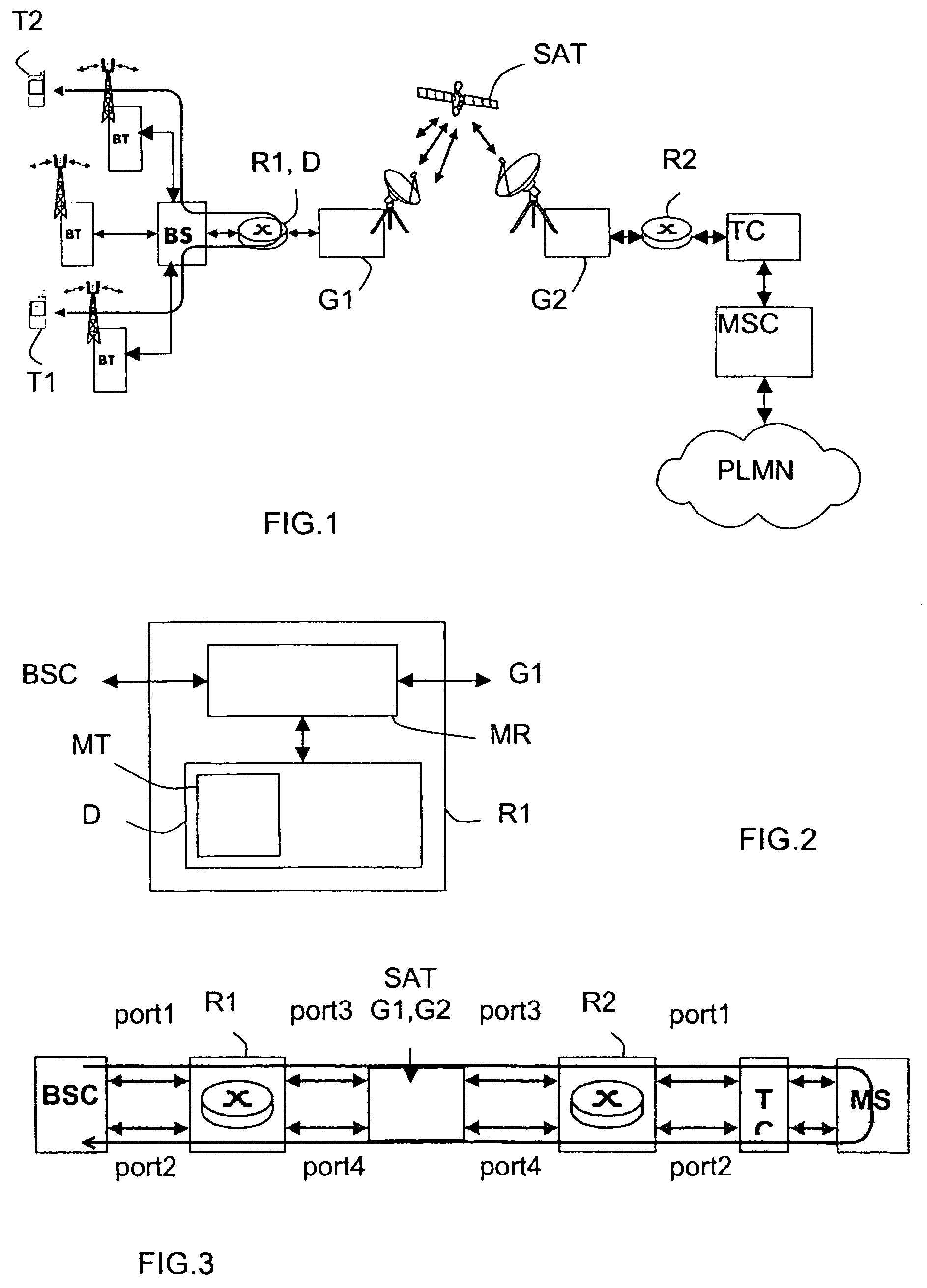 Device for locally routing local traffic within a radiocommunications network