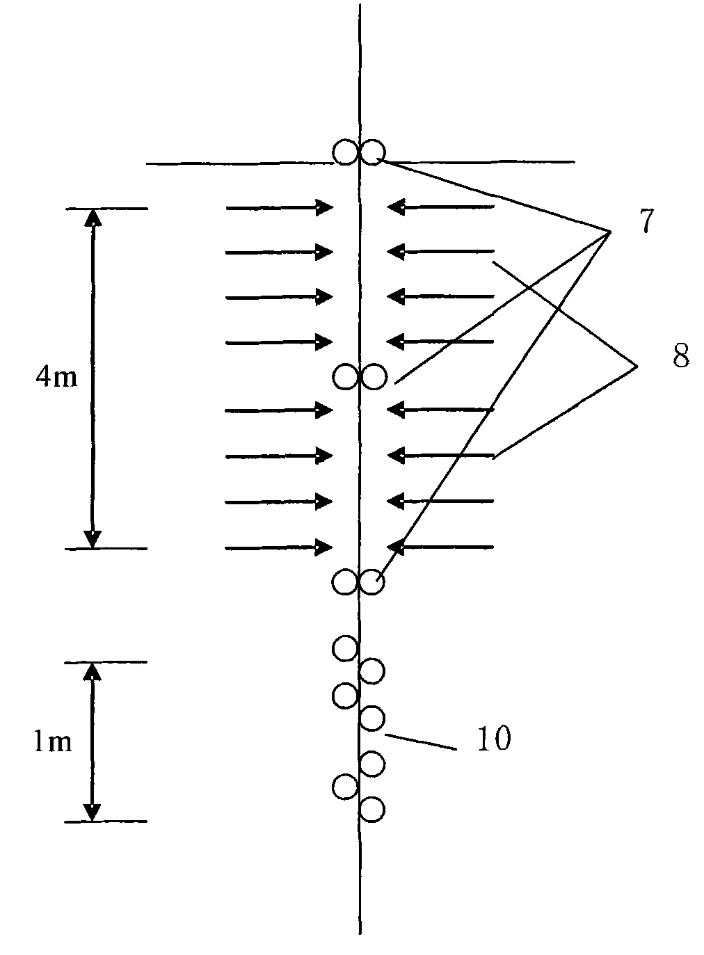 Water quenching and cooling method and device for ultrahigh-strength strip steel