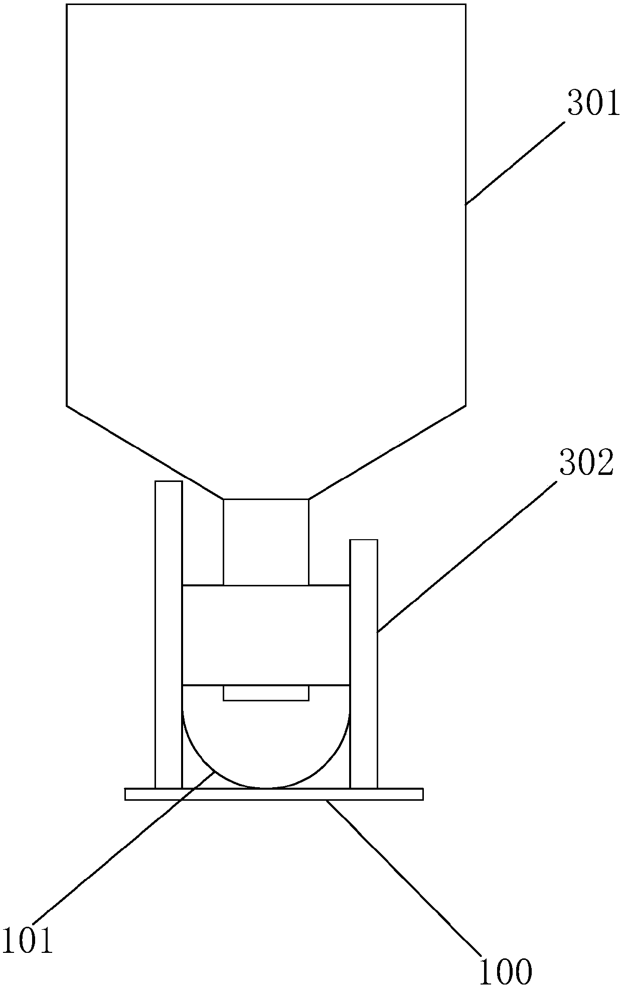 Production line of absorbable core