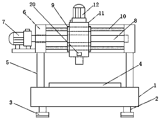 Automatic branding apparatus for baking