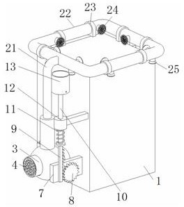 Automatic temperature control detection electrical engineering power distribution cabinet based on Internet of Things