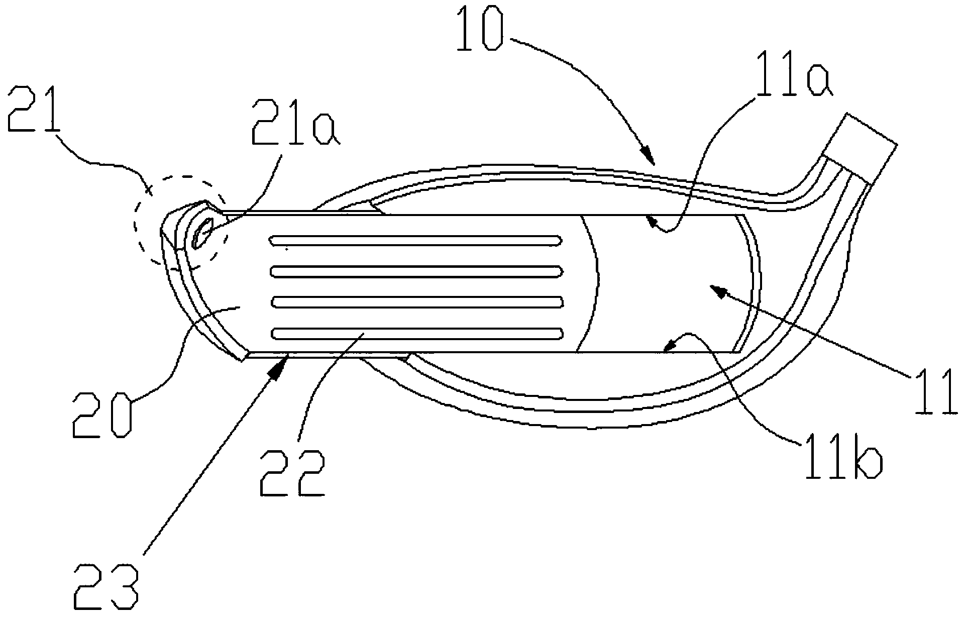 Golf club head with replaceable hitting panel