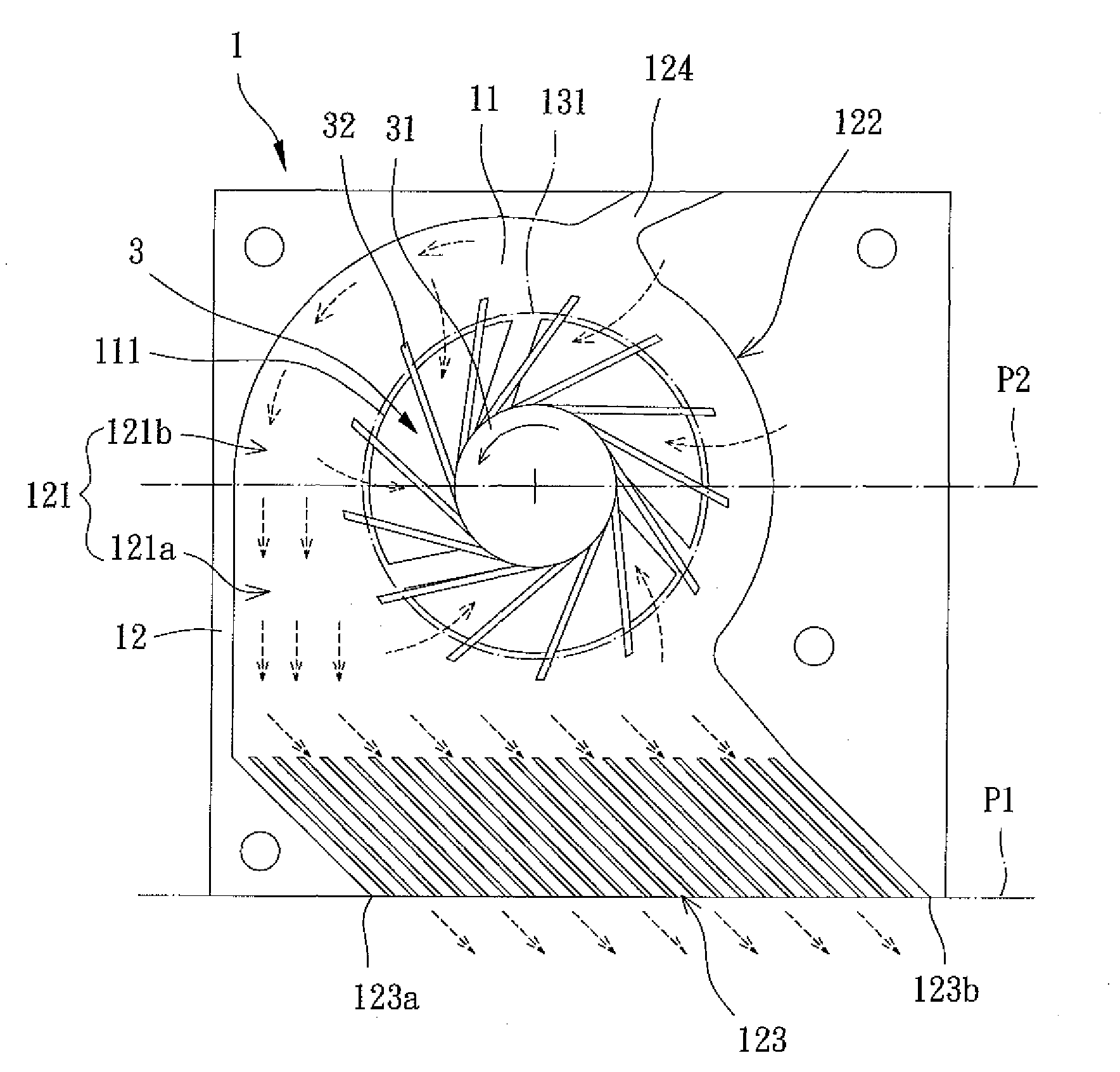 Heat Dissipating Fan