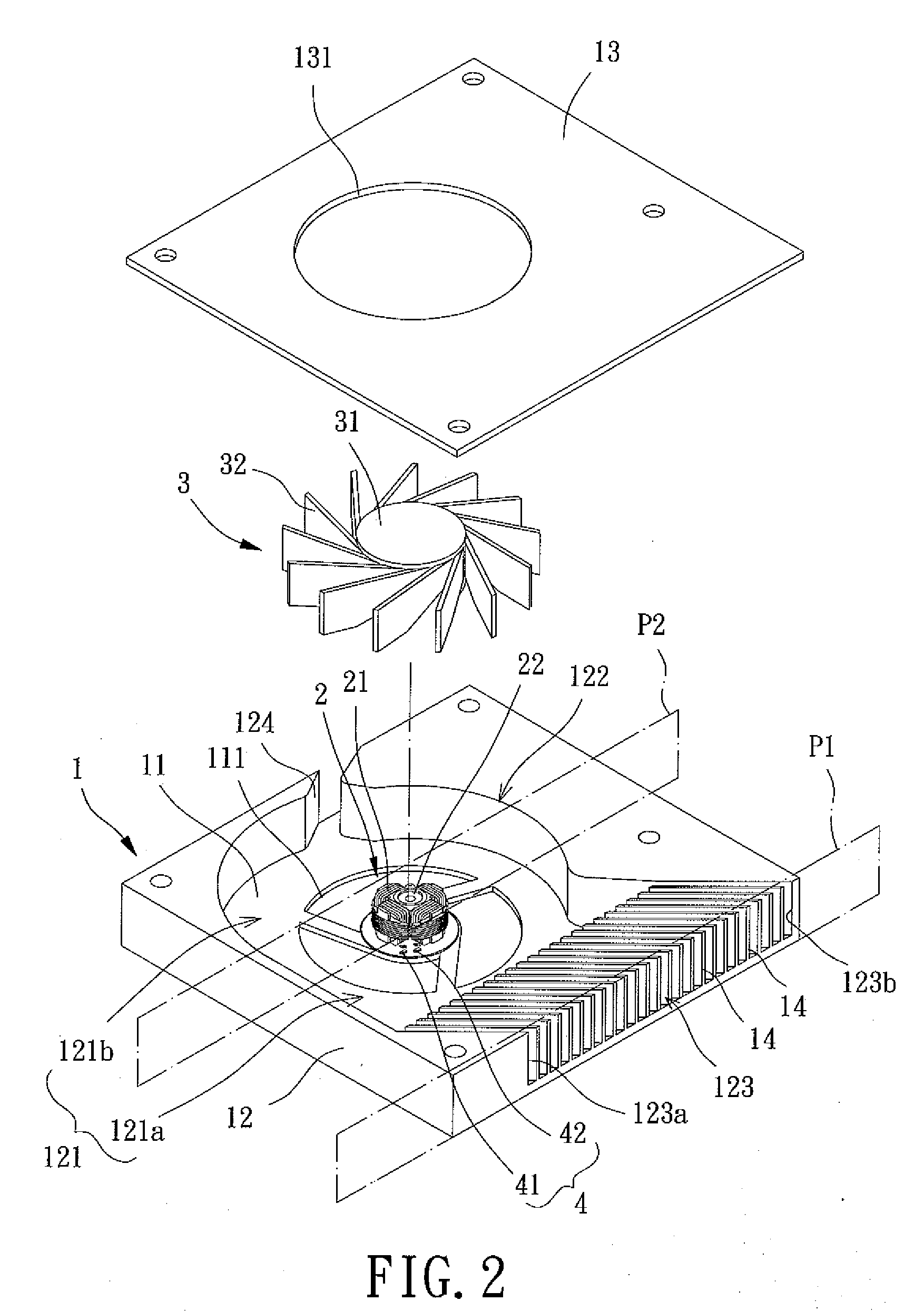 Heat Dissipating Fan