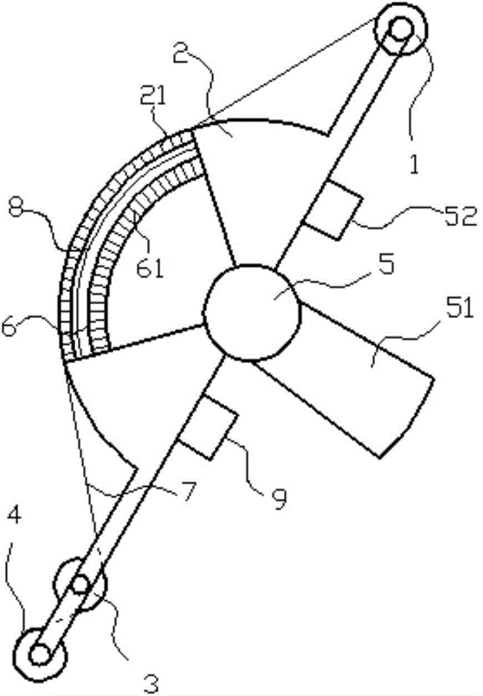 Air pressure cloth inspecting machine