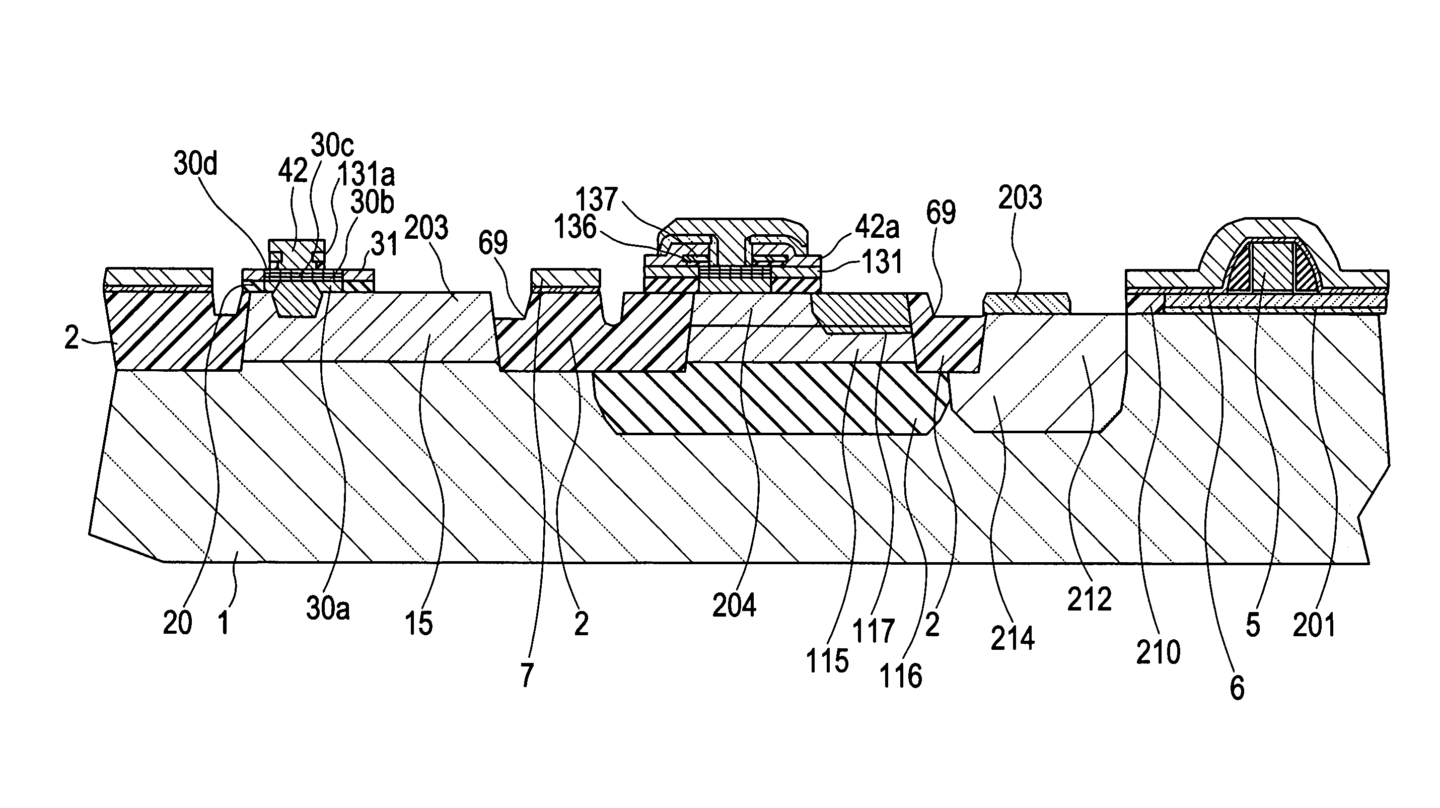 Bipolar complementary semiconductor device