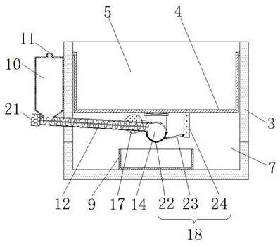 Modified atmosphere fresh-keeping packaging machine with oxygen consumption type secondary deoxidizing structure