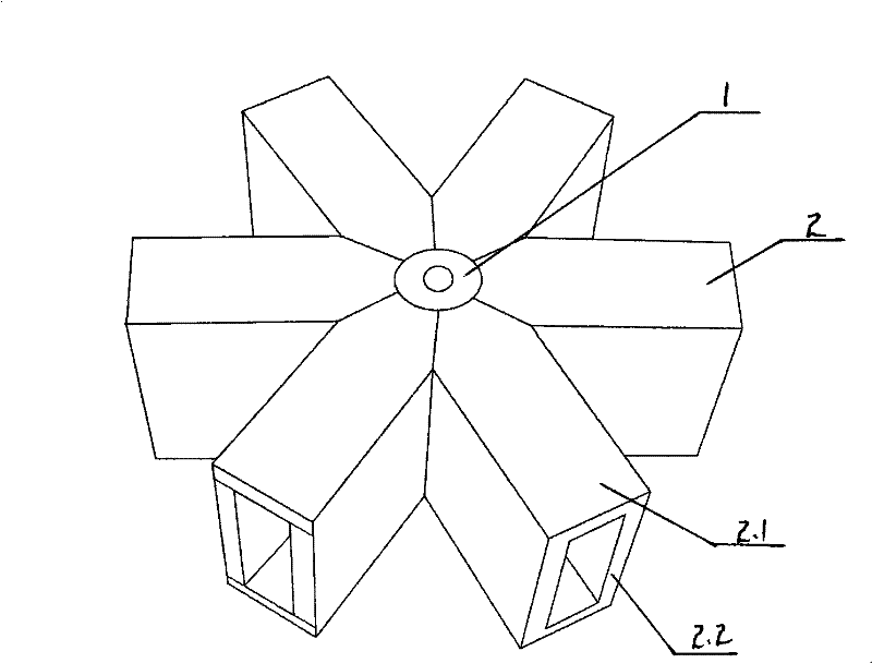 Method for manufacturing multi-rod converging valve type space net shell node