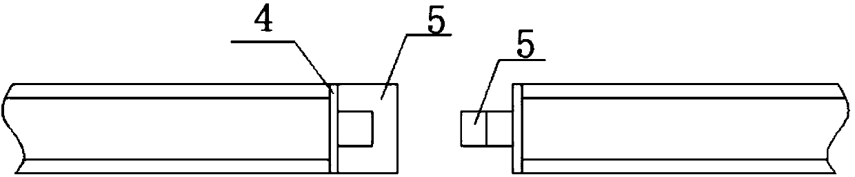 Combined car frame of car