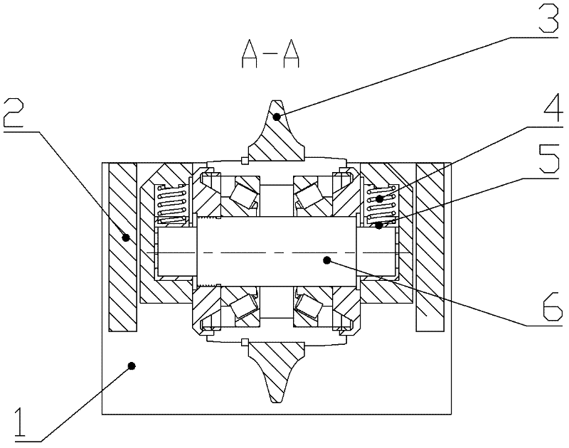 Mounting structure of disc hob