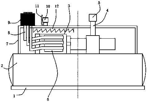 High-efficiency and sound-eliminating air compressor