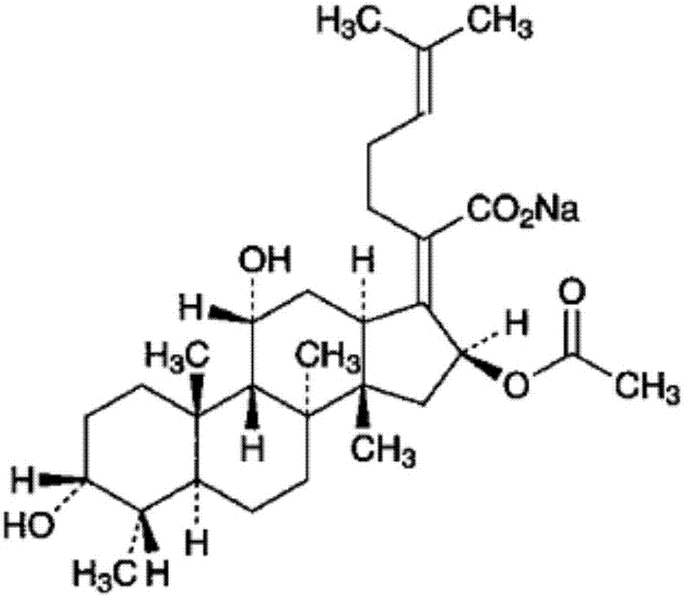 Pharmaceutical composition and preparation method of sodium fusidate powder for injection