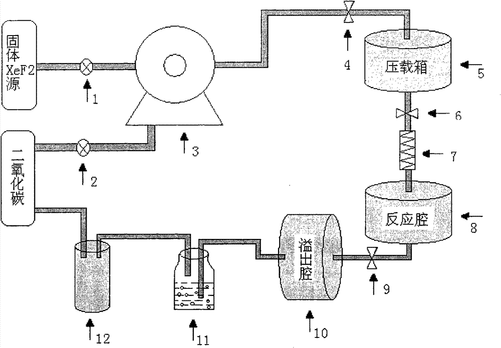 System and method for releasing micro-electromechanical system (MEMS) structure by etching silicon sacrificial layer