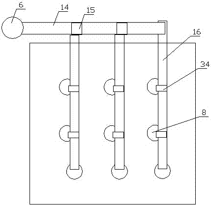 A square automatic operation silo